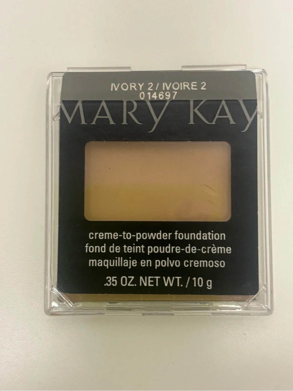 Mary Kay Creme-to-Powder Foundation - Ivory 2 (Beige Tone)